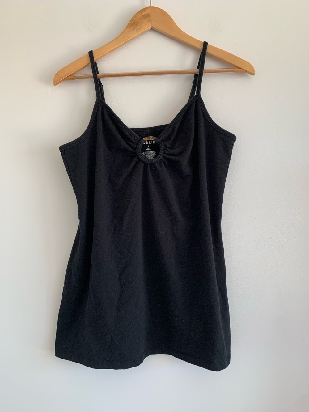 Torrid camisole with cheeky keyhole